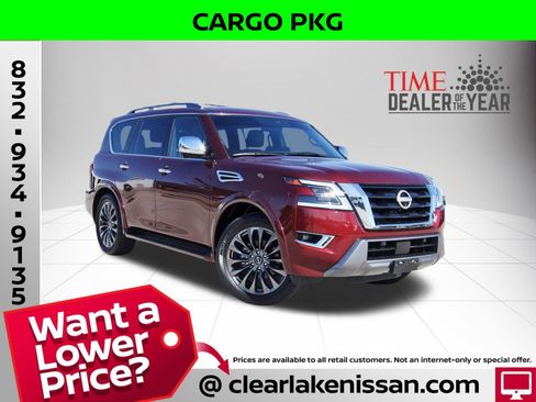 Used 2024 Nissan Armada Platinum w/ Cargo Package image 1