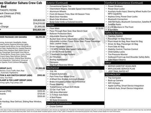 New 2026 Jeep Gladiator Sport AWD/4WD image 26