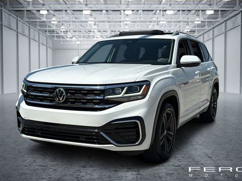 Used 2022 Volkswagen Atlas SEL R-Line AWD/4WD image 1