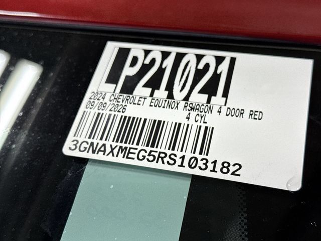 Used 2024 Chevrolet Equinox RS FWD image 31