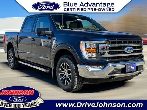 Certified 2022 Ford F150 Lariat w/ Trailer Tow Package AWD/4WD image 1