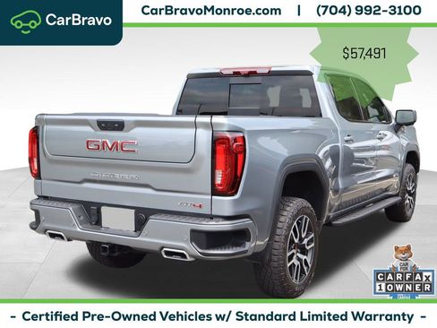 Certified 2024 GMC Sierra 1500 AT4 w/ Technology Package AWD/4WD image 8