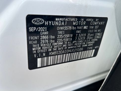 Used 2022 Hyundai Santa Fe SEL Premium AWD/4WD image 34