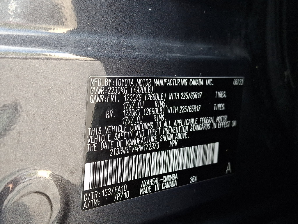 Used 2023 Toyota RAV4 XLE w/ Convenience Package AWD/4WD image 25
