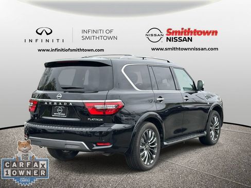 Used 2022 Nissan Armada Platinum w/ Captain's Chairs Package AWD/4WD image 11