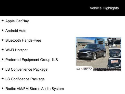 Certified 2024 Chevrolet TrailBlazer LS w/ LS Convenience Package FWD image 4