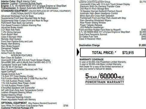 Used 2023 RAM 1500 Laramie image 2