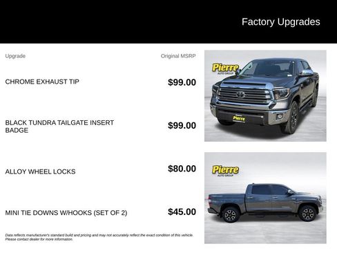 Used 2020 Toyota Tundra Limited w/ Limited Premium Package AWD/4WD image 14