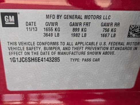 Used 2014 Chevrolet Sonic LT image 23