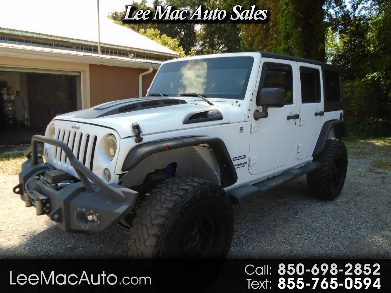 Used 2015 Jeep Wrangler Unlimited Sport w/ Quick Order Package 24S AWD/4WD image 1