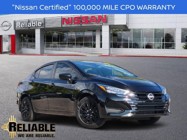 Certified 2025 Nissan Versa S w/ Trunk Package FWD image 1