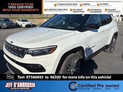 Certified 2024 Jeep Compass Limited w/ Elite Group