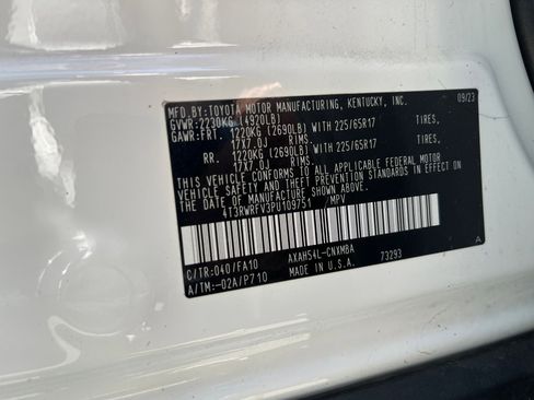 Used 2023 Toyota RAV4 XLE w/ XLE Grade Weather Package AWD/4WD image 33