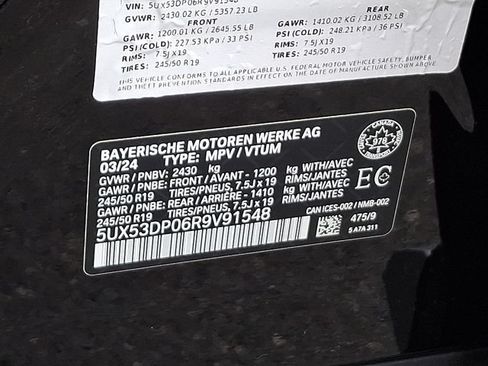 Used 2024 BMW X3 xDrive30i AWD/4WD image 30