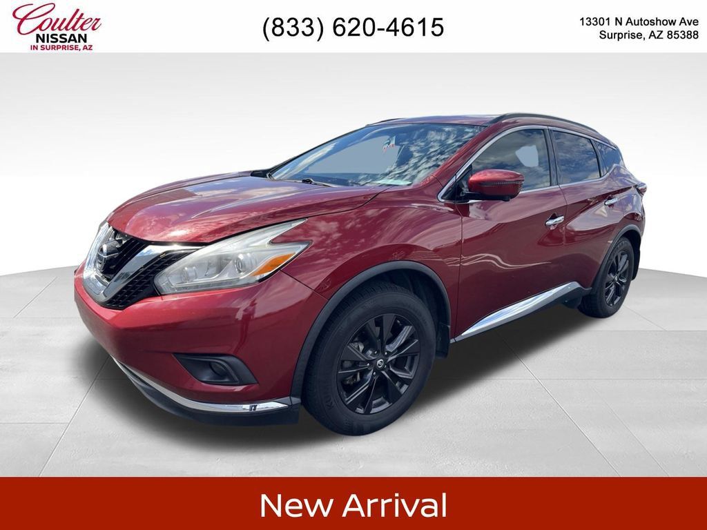 Certified 2017 Nissan Murano SV w/ Premium Plus Package FWD image 1