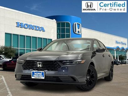 Certified 2025 Honda Accord SE