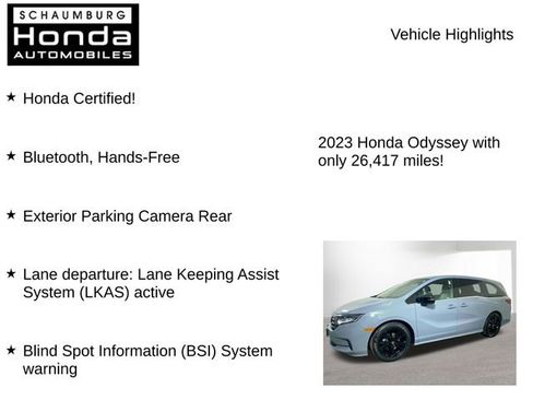 Certified 2023 Honda Odyssey Sport image 7