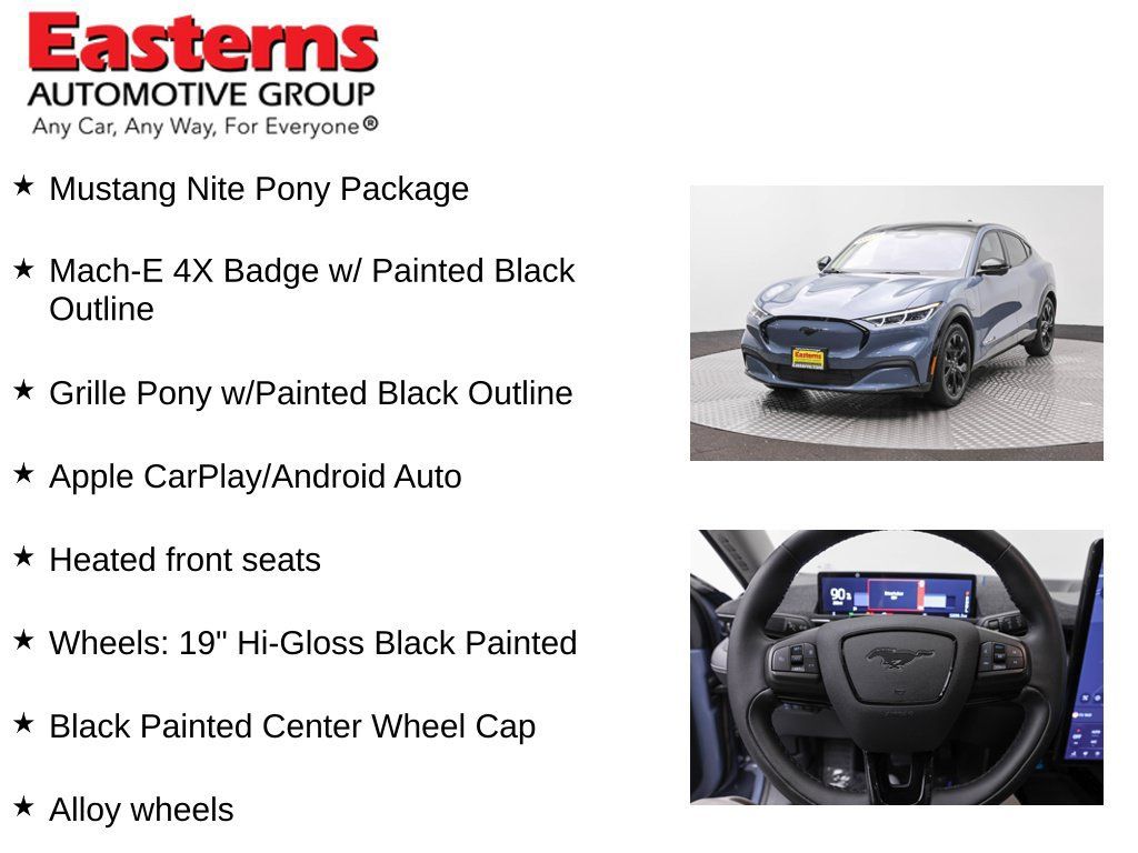 Used 2023 Ford Mustang Mach-E Premium w/ Mustang Nite Pony Package AWD/4WD image 13