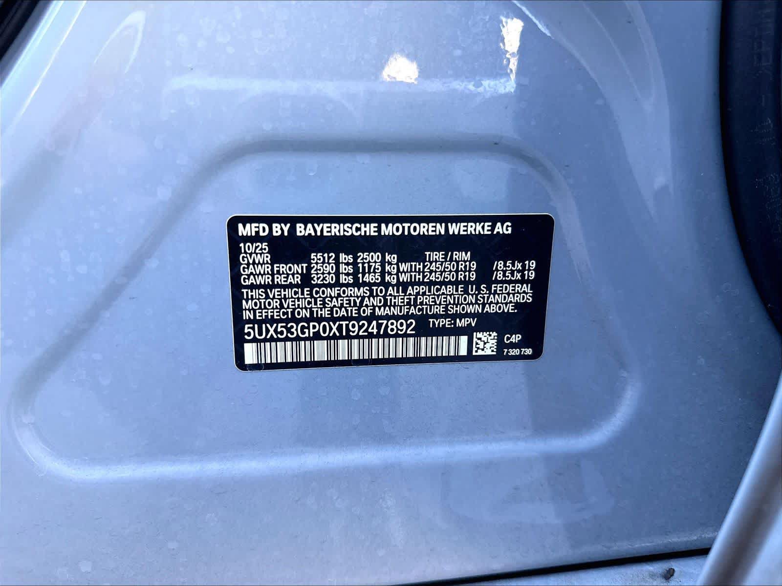 Used 2026 BMW X3 xDrive30i w/ M Sport Package AWD/4WD image 10