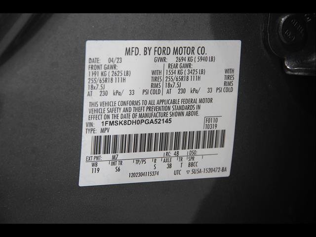 Certified 2023 Ford Explorer XLT w/ Equipment Group 202A AWD/4WD image 24