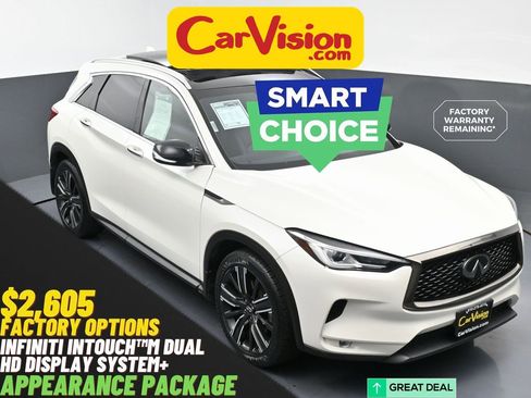 Used 2021 INFINITI QX50 Luxe w/ Appearance Package image 1