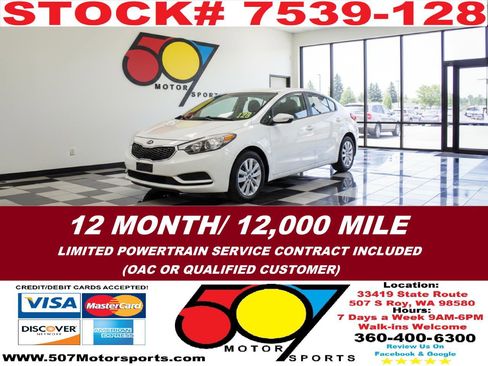 Used 2014 Kia Forte LX w/ Popular Package image 1
