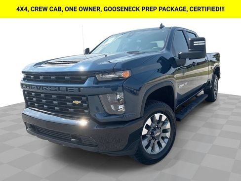 Certified 2022 Chevrolet Silverado 2500 Custom w/ Gooseneck/5TH Wheel Package AWD/4WD image 1