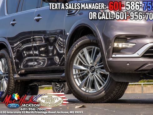 Used 2022 INFINITI QX80 Luxe w/ All-Season Package RWD image 3