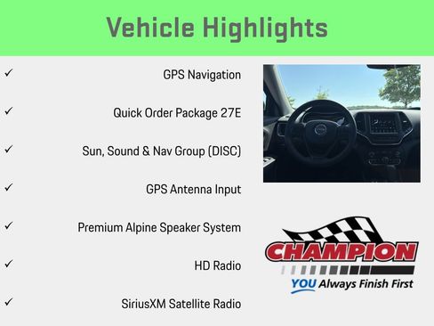 Used 2022 Jeep Cherokee Trailhawk w/ Sun, Sound & Nav Group AWD/4WD image 6