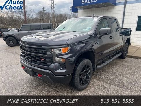 Used 2023 Chevrolet Silverado 1500 Custom Trail Boss w/ LPO, Dark Essentials Package image 1