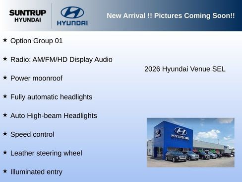 Used 2026 Hyundai Venue SEL FWD image 2