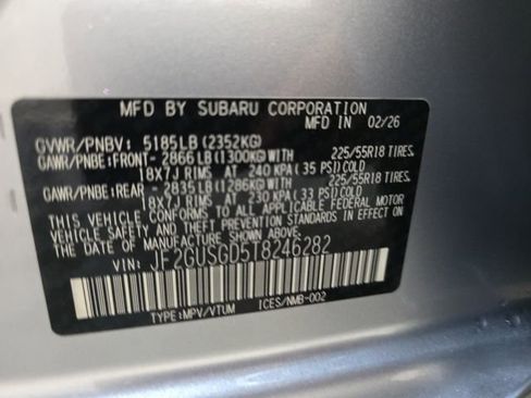 New 2026 Subaru Crosstrek 2.5i Sport AWD/4WD image 38