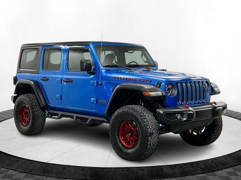 Used 2022 Jeep Wrangler Unlimited Rubicon w/ LED Lighting Group image 9