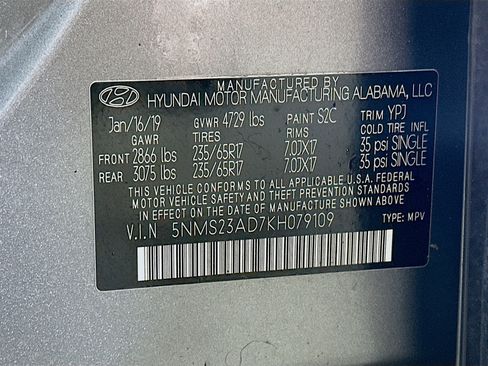 Used 2019 Hyundai Santa Fe SE image 29