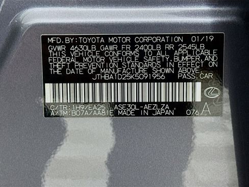 Used 2019 Lexus IS 300 F Sport w/ F Sport Package RWD image 34