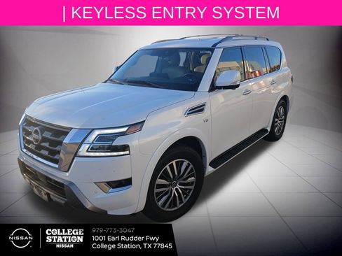 Certified 2021 Nissan Armada SL w/ Captain's Chairs Package image 7