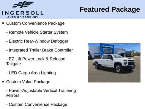 Used 2023 Chevrolet Silverado 2500 Custom w/ Custom Value Package AWD/4WD image 15