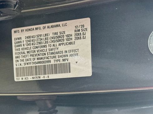 Used 2021 Honda Passport EX-L image 31