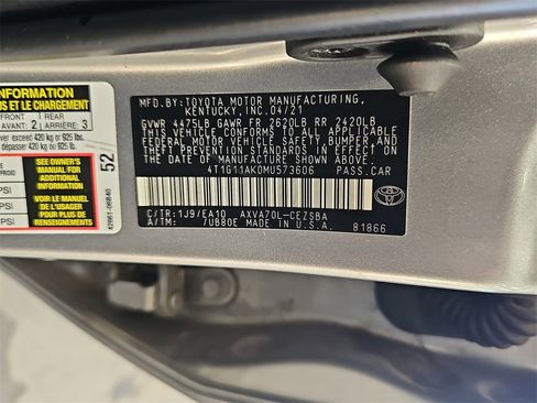 Used 2021 Toyota Camry SE image 33