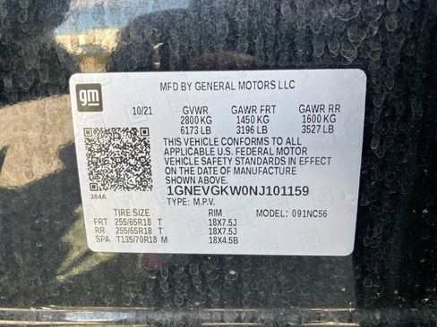 Used 2022 Chevrolet Traverse LT image 39