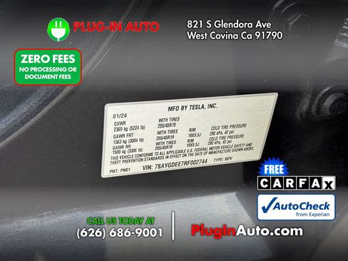 Used 2024 Tesla Model Y Long Range AWD/4WD image 11