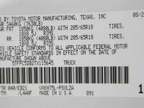 Used 2026 Toyota Tundra TRD Pro AWD/4WD image 68