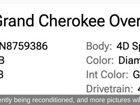 Used 2022 Jeep Grand Cherokee Overland image 19