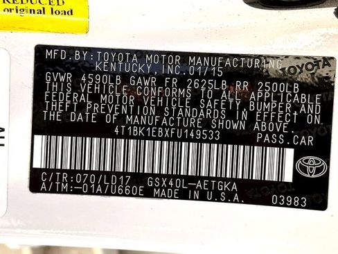 Used 2015 Toyota Avalon XLE FWD image 32
