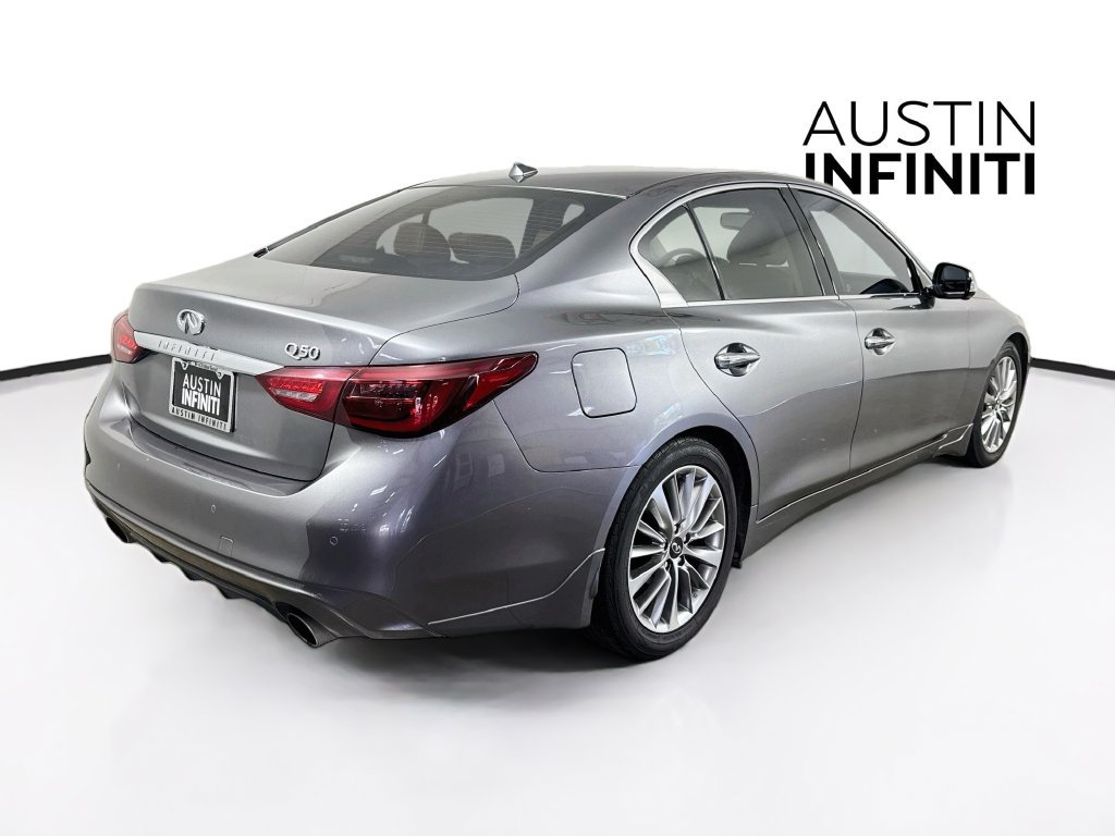 Certified 2023 INFINITI Q50 Luxe w/ Cargo Package RWD image 9