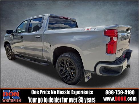 Used 2024 Chevrolet Silverado 1500 Custom w/ Turbomax Blackout Package AWD/4WD image 6