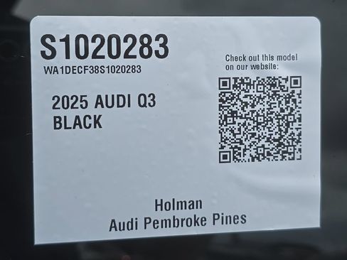 Certified 2025 Audi Q3 2.0T Premium w/ Convenience Package AWD/4WD image 31