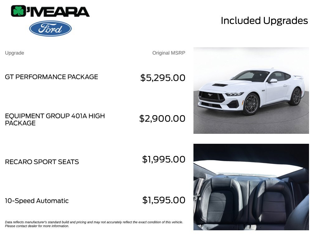 Used 2024 Ford Mustang GT Premium w/ GT Performance Package RWD image 4