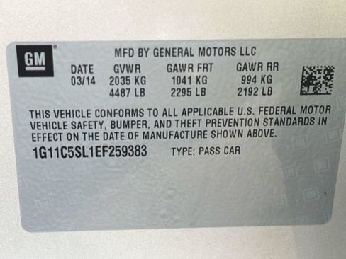Used 2014 Chevrolet Malibu LT w/ Power Convenience Package FWD image 31