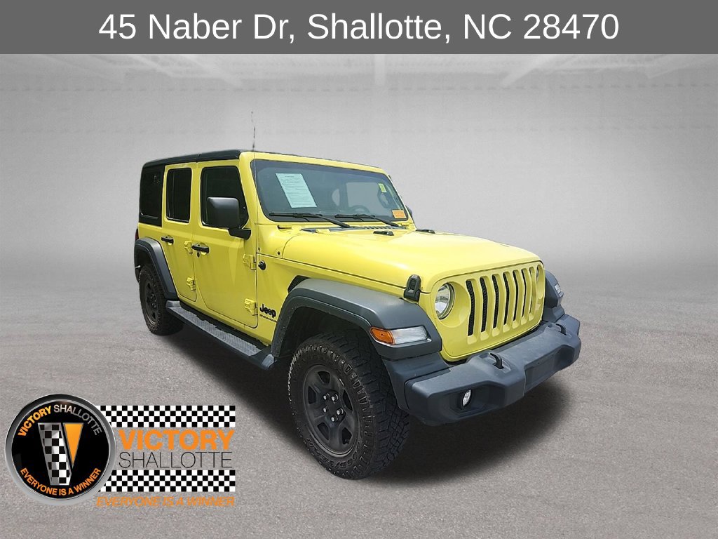 Used 2023 Jeep Wrangler Unlimited Sport AWD/4WD image 1